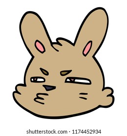 Cartoon-Doodle-Hase