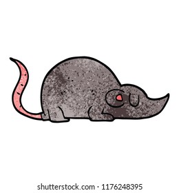 cartoon doodle mouse