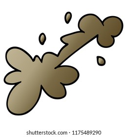 Cartoon Doodle Mud Splat Stock Vector (Royalty Free) 1175489290 ...