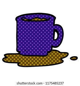 Cartoon-Doodle-Kaffee