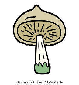 cogumelo de desenho animado