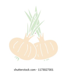 cartoon doodle onion