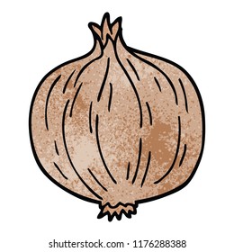 cartoon doodle onion