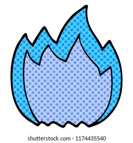 Cartoon Doodle Open Flame Stock Vector (Royalty Free) 1174435540