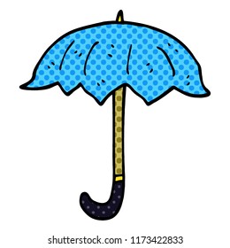 Cartoon-Doodle-Schirm