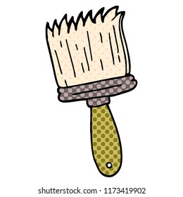 pincel de dibujo del doodle de dibujos animados