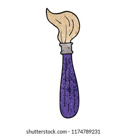 pincel de dibujo del doodle de dibujos animados