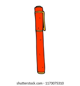 cartoon doodle pen