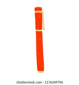 cartoon doodle pen