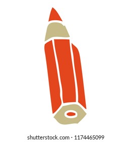 cartoon doodle pencil