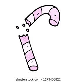 Cartoon-Doodle-rosa Bonbons