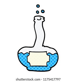 cartoon doodle potion