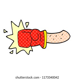 cartoon doodle punch