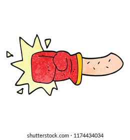 cartoon doodle punch