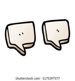 cartoon doodle quotation marks