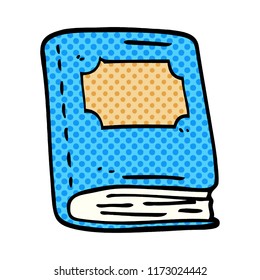 cartoon doodle reading book