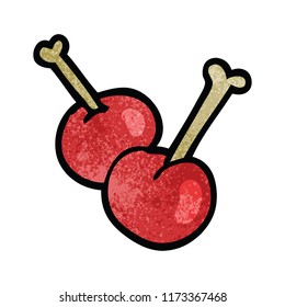 caricatura garbanzos rojos