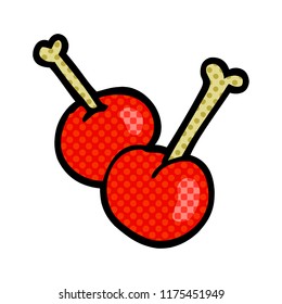 caricatura garbanzos rojos