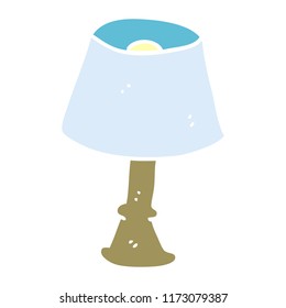 cartoon doodle regular lamp