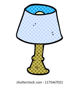 lámpara regular del doodle de dibujos animados