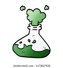 cartoon doodle science experiment