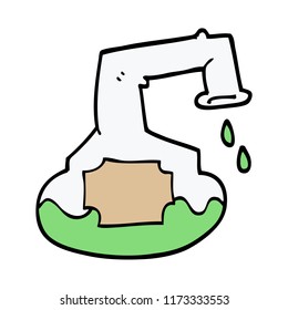 cartoon doodle science experiment