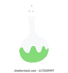 cartoon doodle science experiment