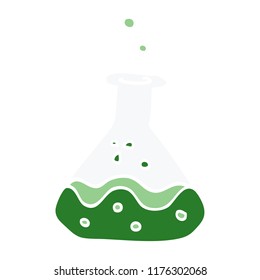 cartoon doodle science experiment