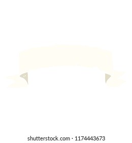 banner de desplazamiento del doodle de dibujos animados
