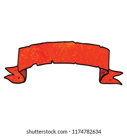 banner de desplazamiento del doodle de dibujos animados