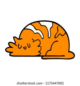 gatito dormido