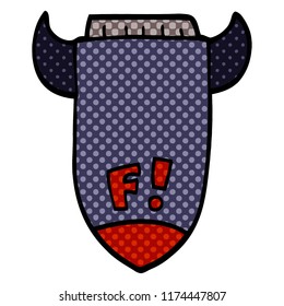 cohete espacial del doodle de dibujos animados
