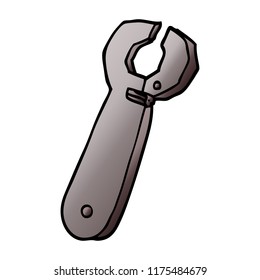 herramienta de dibujo de doodle spanner