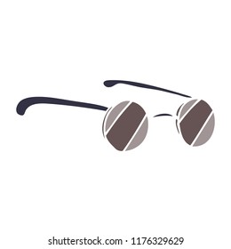 cartoon doodle spectacles