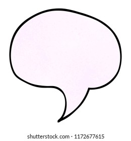 cartoon doodle speech bubble