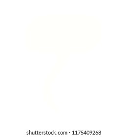 burbuja del discurso del doodle de dibujos animados