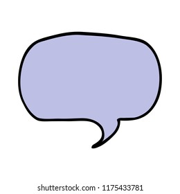 Cartoon-Doodle-Sprechblase