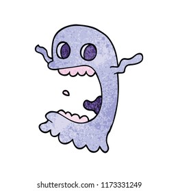 cartoon doodle spooky ghost