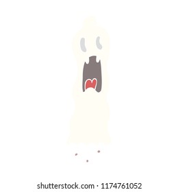 cartoon doodle spooky ghost