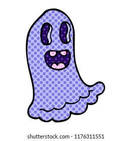 cartoon doodle spooky ghost