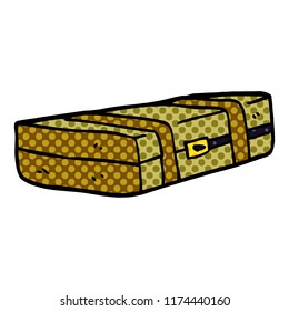 cartoon doodle suit case