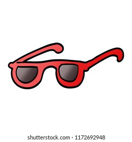 gafas de sol de dibujos animados