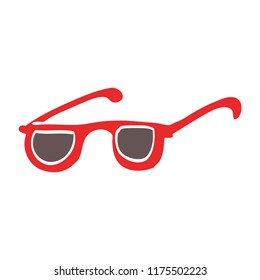 gafas de sol de dibujos animados