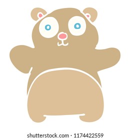 oso de peluche de caricatura