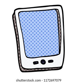 cartoon doodle touch screen mobile