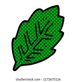 cartoon doodle tree leaf