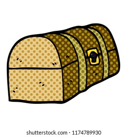 caja del tronco del doodle de dibujos animados