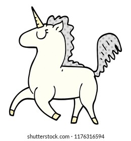 desenho animado rabiscar unicórnio