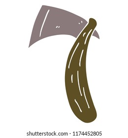 Cartoon-Doodle-Visieraxt