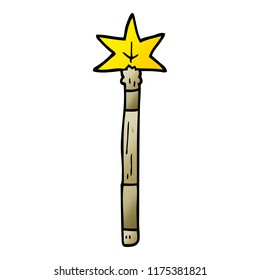 cartoon doodle wand
